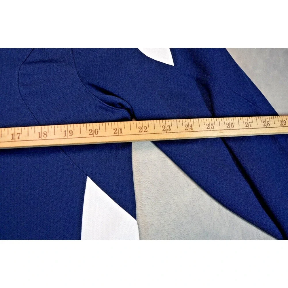 Notre Dame Fighting Irish Adidas‎ Scorch Pullover Small Blue Long Sleeve 1/4 Zip